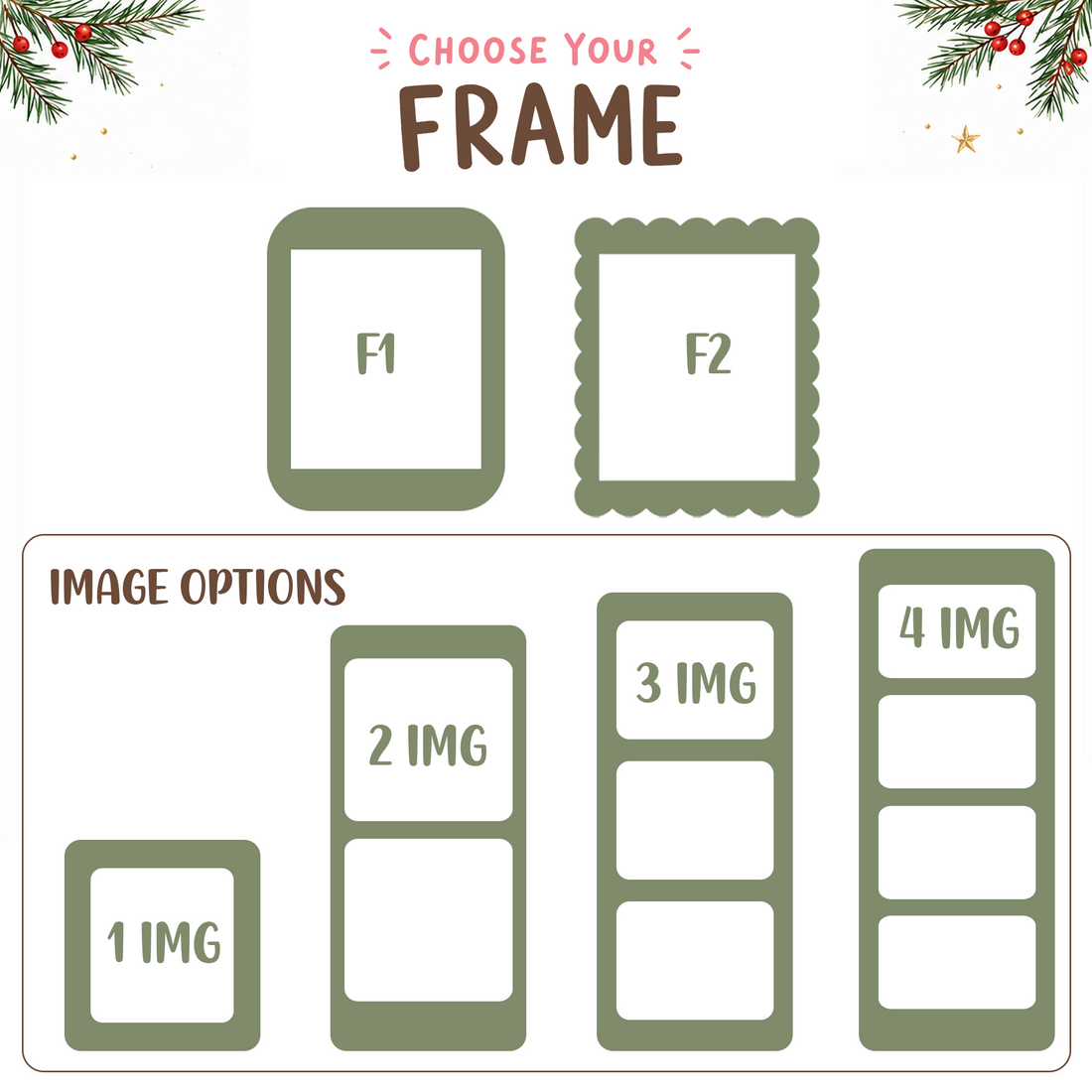 Personalized Photo Strip Christmas Ornament, Custom Family Photo Frame Ornament, Gift For Boyfriend, Besties Ornament Gift, Family Keepsake