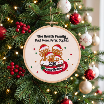 Personalized Resin Family Ornament