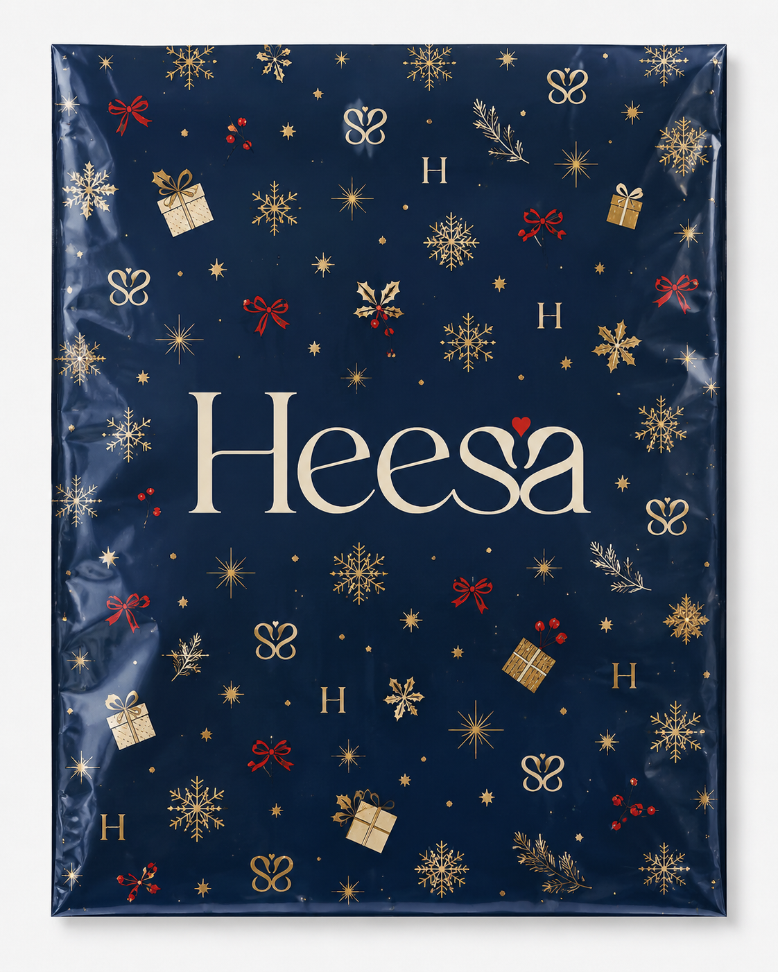 Heesa Christmas Drawstring Gift Bag
