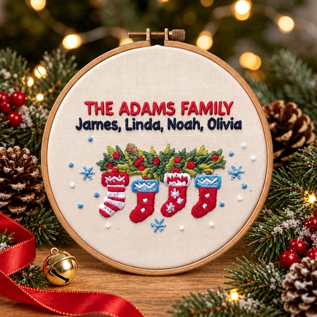 Christmas Ornaments Personalized Family