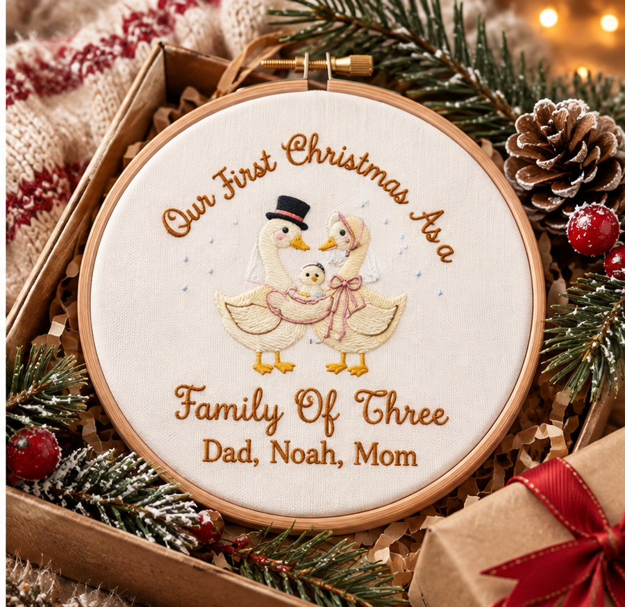 Family Name Christmas Tree Ornaments