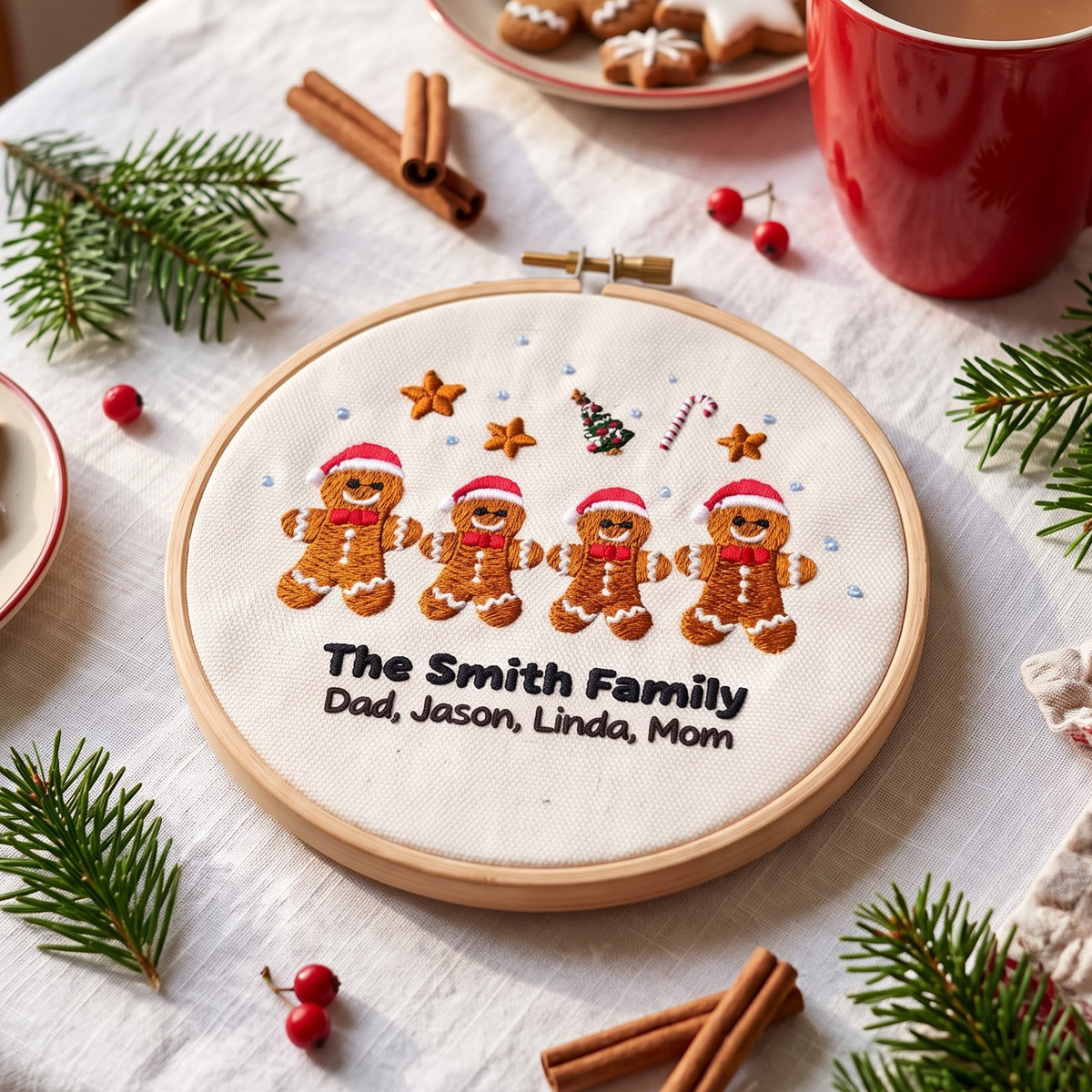 Personalized Resin Family Ornament