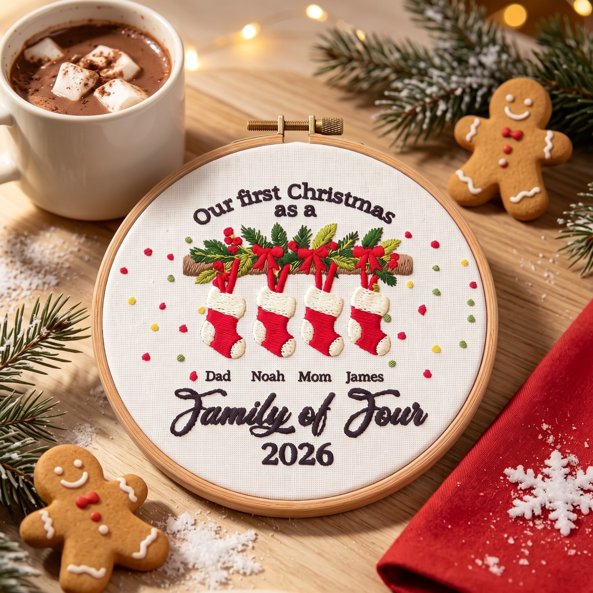 Christmas Ornaments Personalized Family