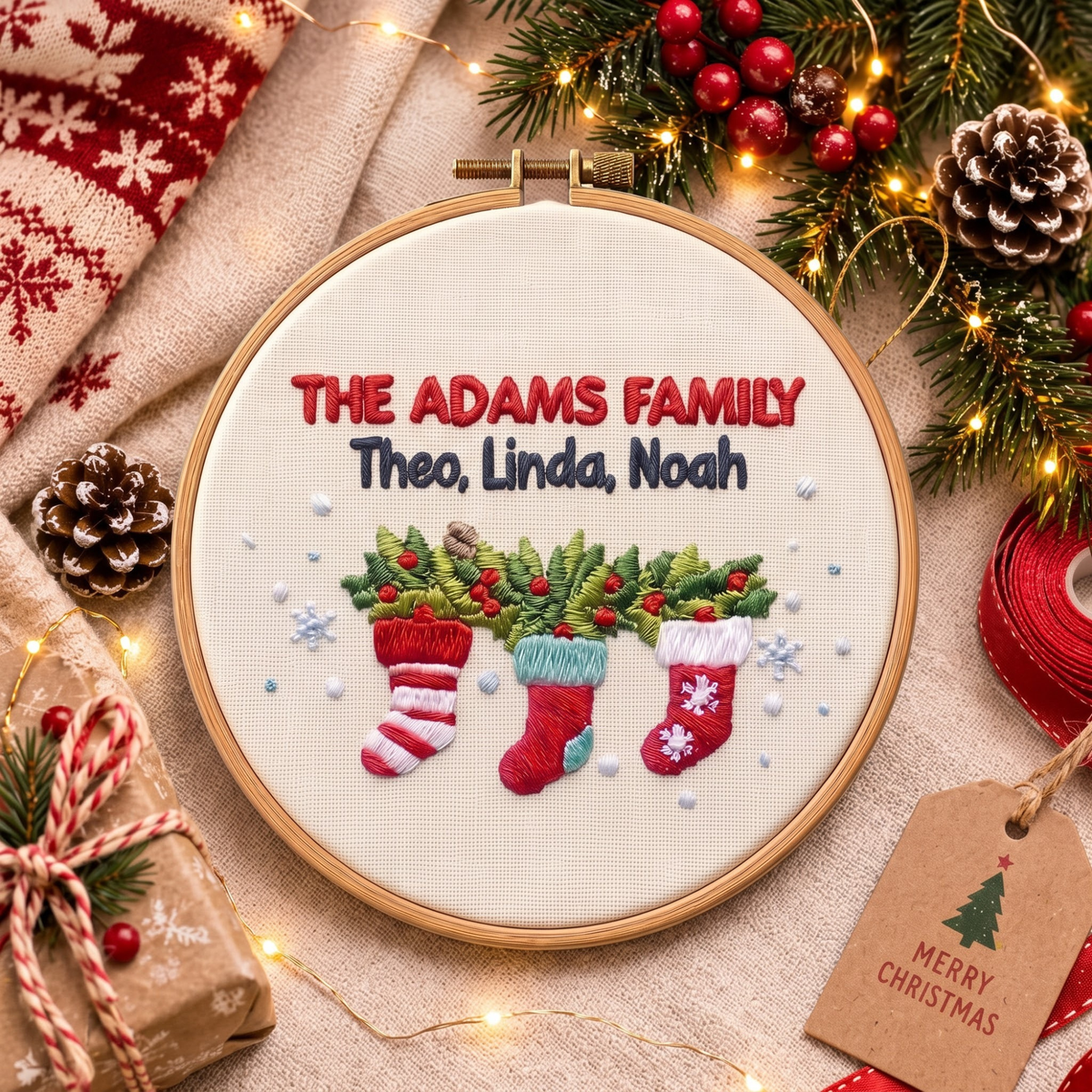 Christmas Ornaments Personalized Family